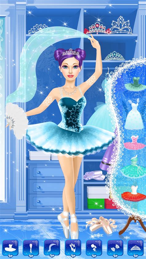 Ballerina Girls Dress Up Games (Android) software credits, cast, crew of song